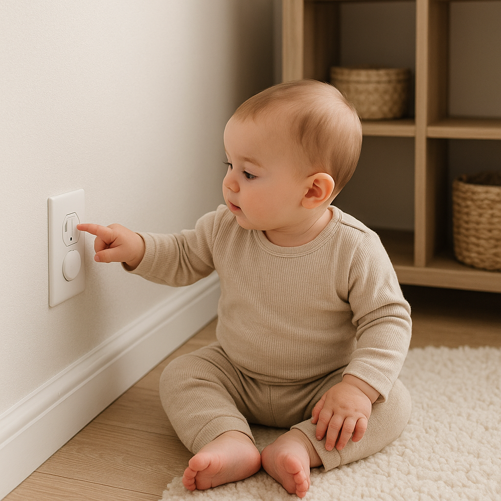Cache prise | protégez votre bébé des dangers électriques