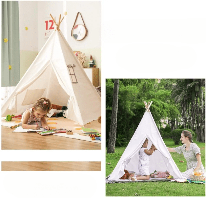Tipi enfant - Cigogne et bébé