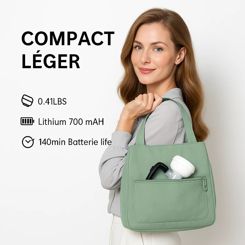 Tire-lait électrique portable compact léger batterie rechargeable