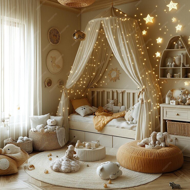 Idées déco chambre bébé ! - Cigogne et bébé