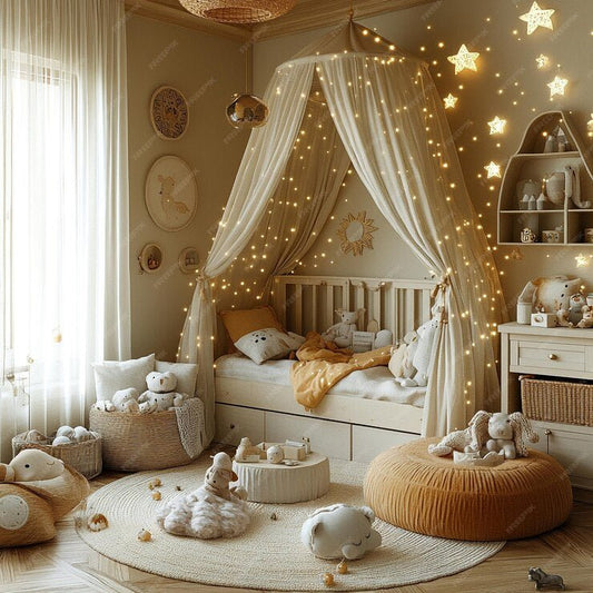 Idées déco chambre bébé ! - Cigogne et bébé
