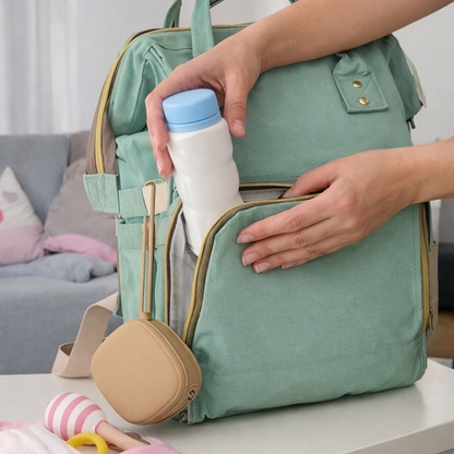 Porte sucette bébé silicone sans BPA hygiénique