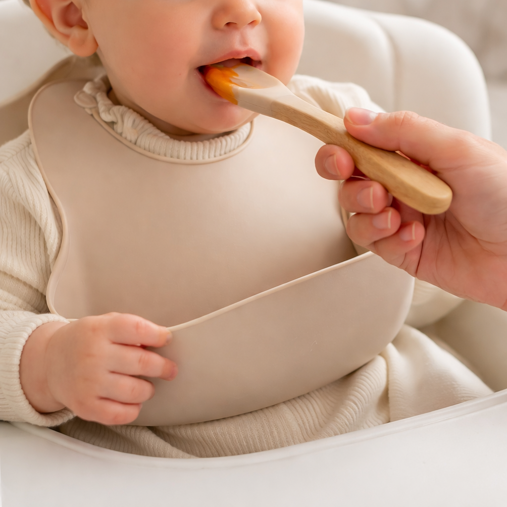 Ensemble repas bébé silicone sans BPA – Kit vaisselle 5 pièces
