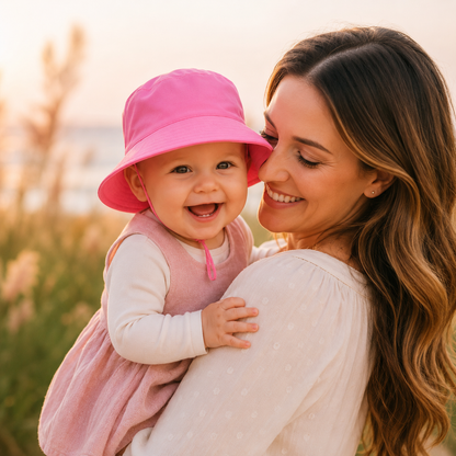 Chapeau Bébé Anti UV UPF50+ Protection Solaire pour l'Été