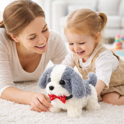 Chiot interactif en peluche – Jouet chien avec mouvements et sons