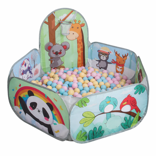 Piscine à balles enfant avec obstacles – Tente pliable