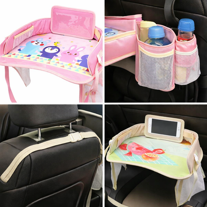 Tablette voiture enfant | Plateau repas voyage pratique