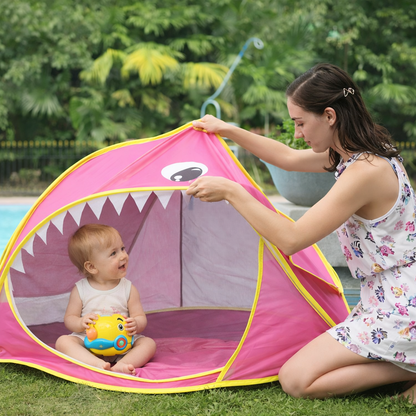 Tente de plage bébé anti-UV pop-up avec piscine intégrée