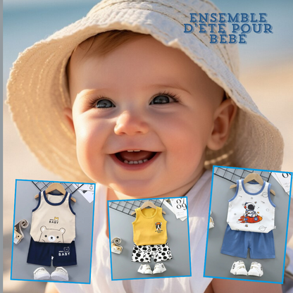 CHILDREN’S SETS CLOTHING™ ENSEMBLES D'ÉTÉ  POUR ENFANTS