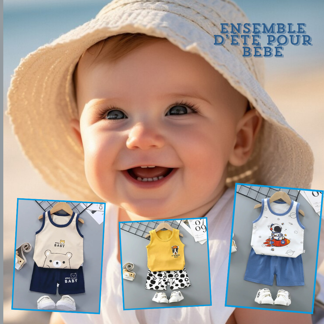 CHILDREN’S SETS CLOTHING™ ENSEMBLES D'ÉTÉ  POUR ENFANTS