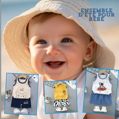 CHILDREN’S SETS CLOTHING™ ENSEMBLES D'ÉTÉ  POUR ENFANTS