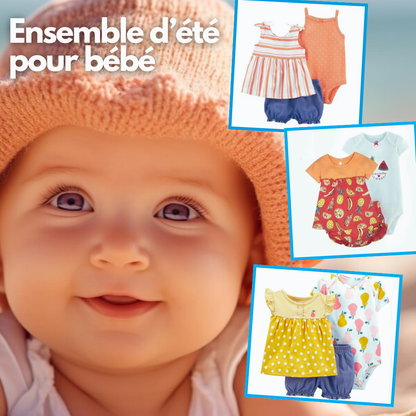 Summer Baby Girls™  vêtements d'été pour bébés filles