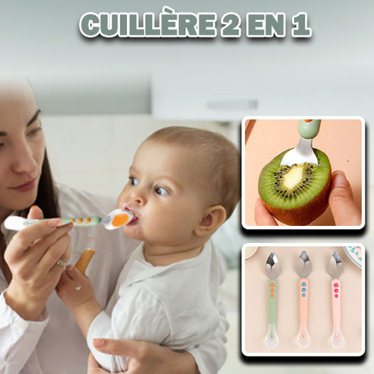 Cuillière à fruit pour bébé