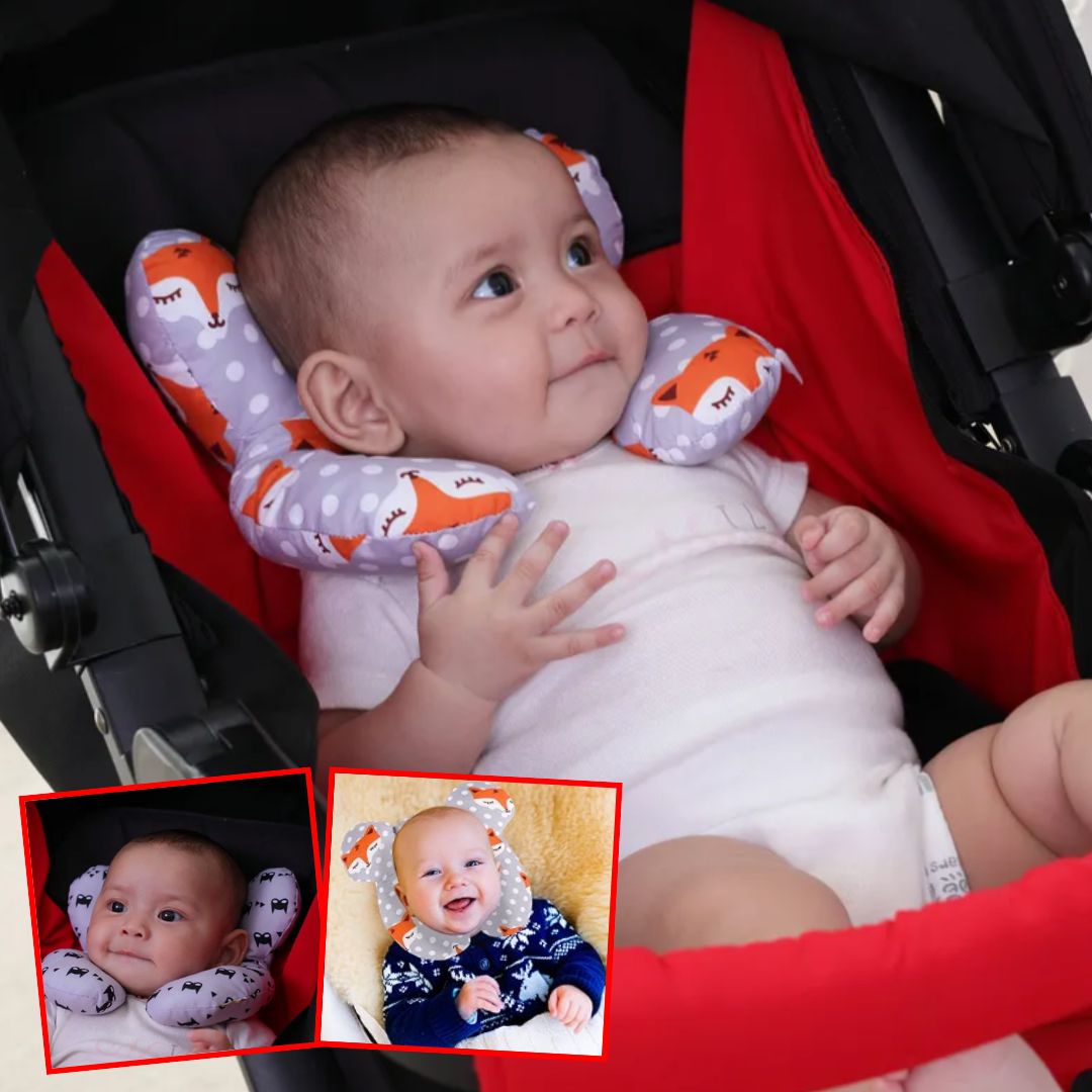 PillowBaby™  Oreiller de soutien pour bébé – Cigogne et Bébé