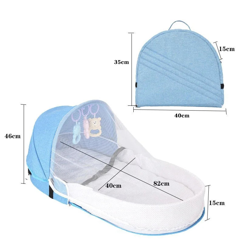 Sac pliable portable pour bébé