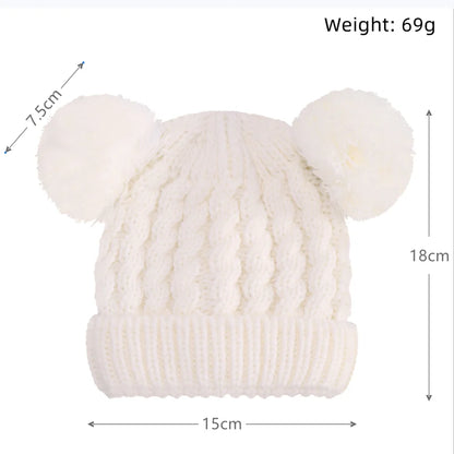 Chapeau en tricot pour bébé