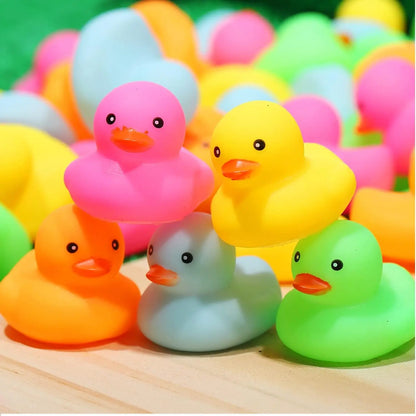 Canards de bain colorés pour bébé – Jouets flottants