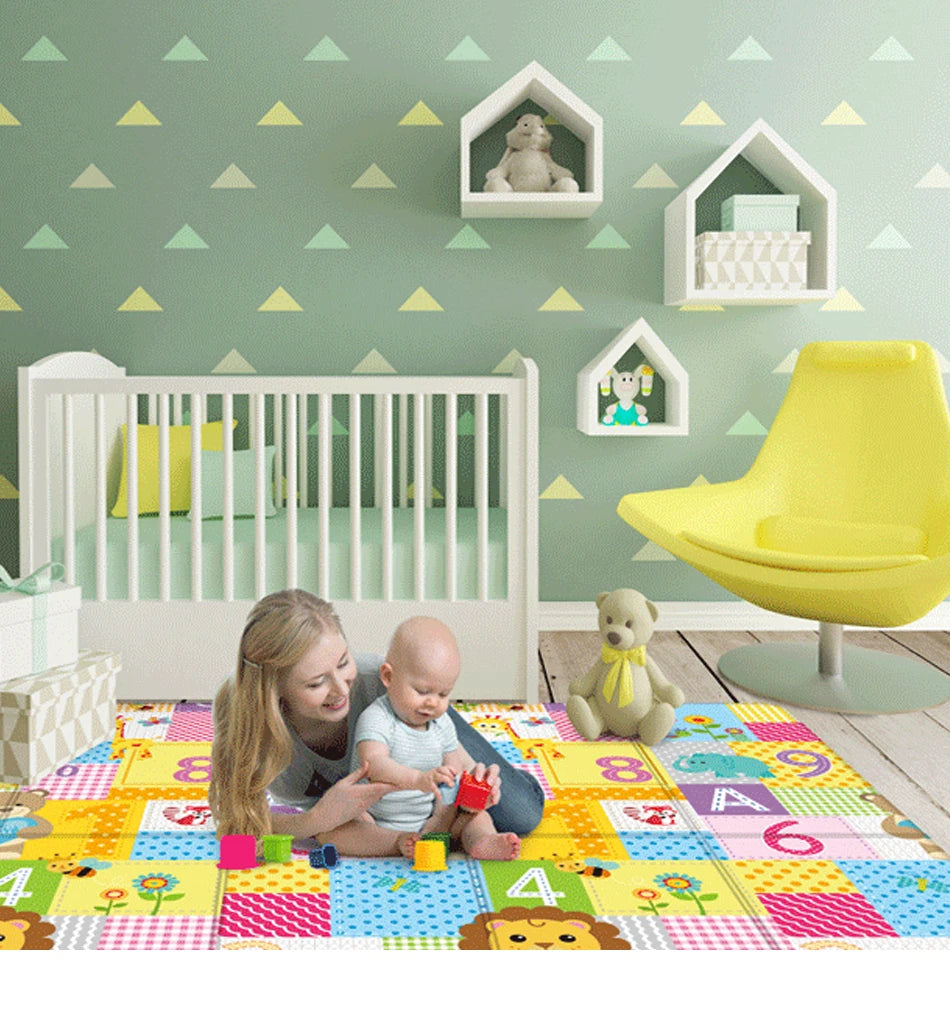 Folding play mat™ | Tapis de jeu pliant 1 cm d'épaisseur