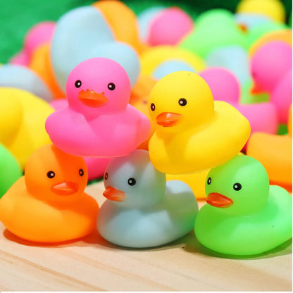 Canards de bain colorés pour bébé – Jouets flottants