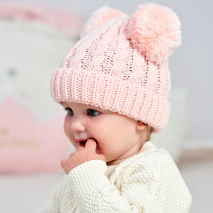 Chapeau en tricot pour bébé