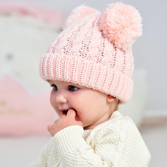 Chapeau en tricot pour bébé