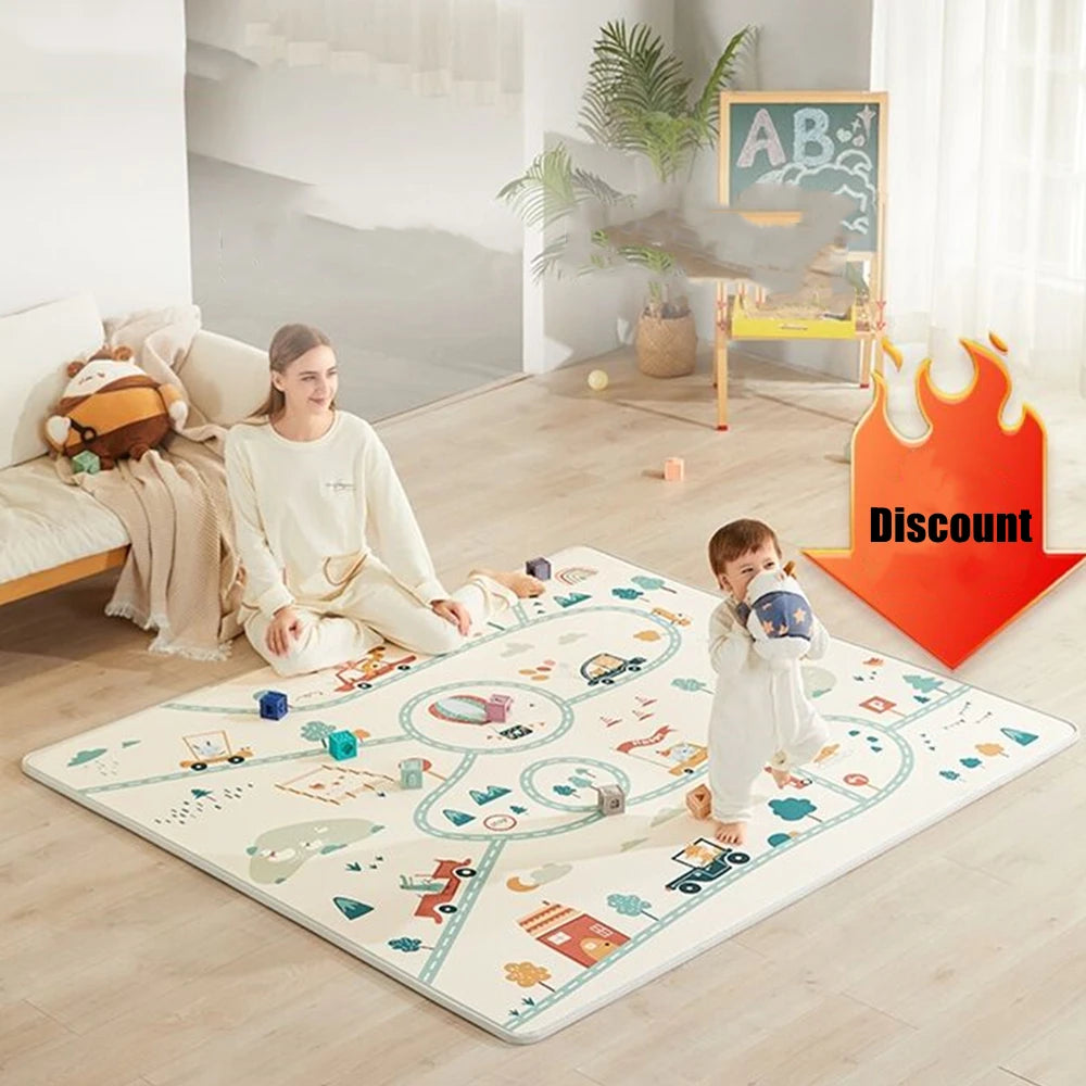 Folding play mat™ | Tapis de jeu pliant 1 cm d'épaisseur