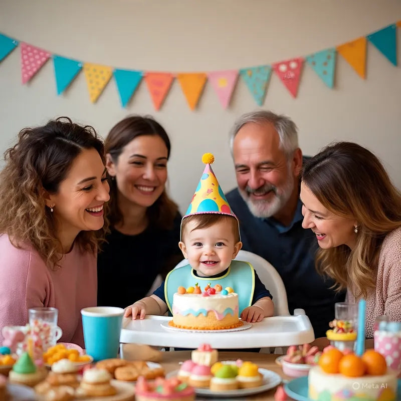 Guirlande fanion colorée pour fête d’anniversaire enfant