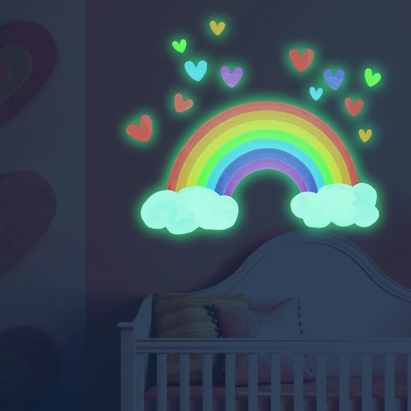 Autocollants muraux lumineux chambre bébé