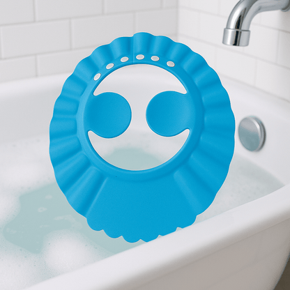 Bonnet de bain bébé - Cigogne et bébé