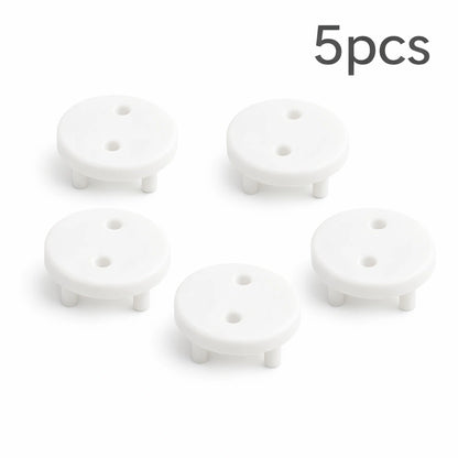 Bouchons de prise de sécurité pour bébé – lot de 5 cache-prises blancs protection enfant