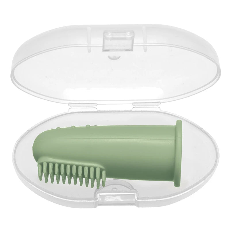 Brosse à dent bébé - Cigogne et bébé