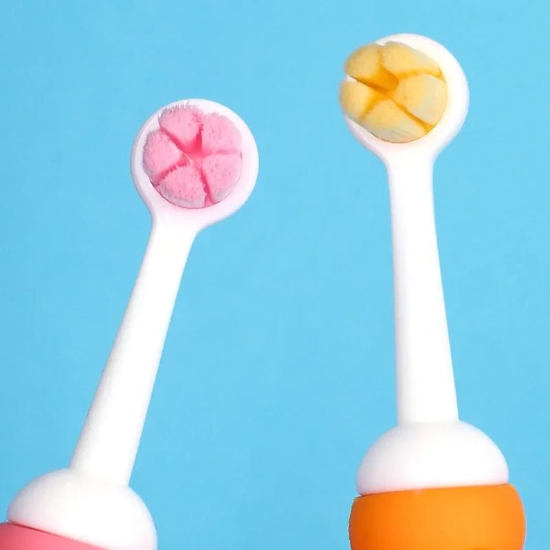 Brosse à dent pour bébé - Cigogne et bébé