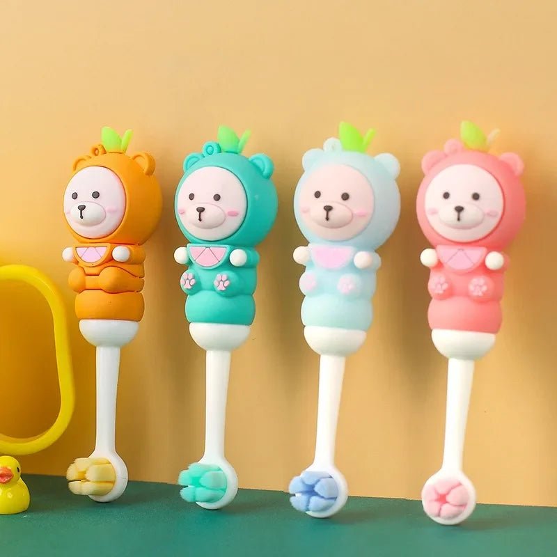 Brosse à dent pour bébé - Cigogne et bébé
