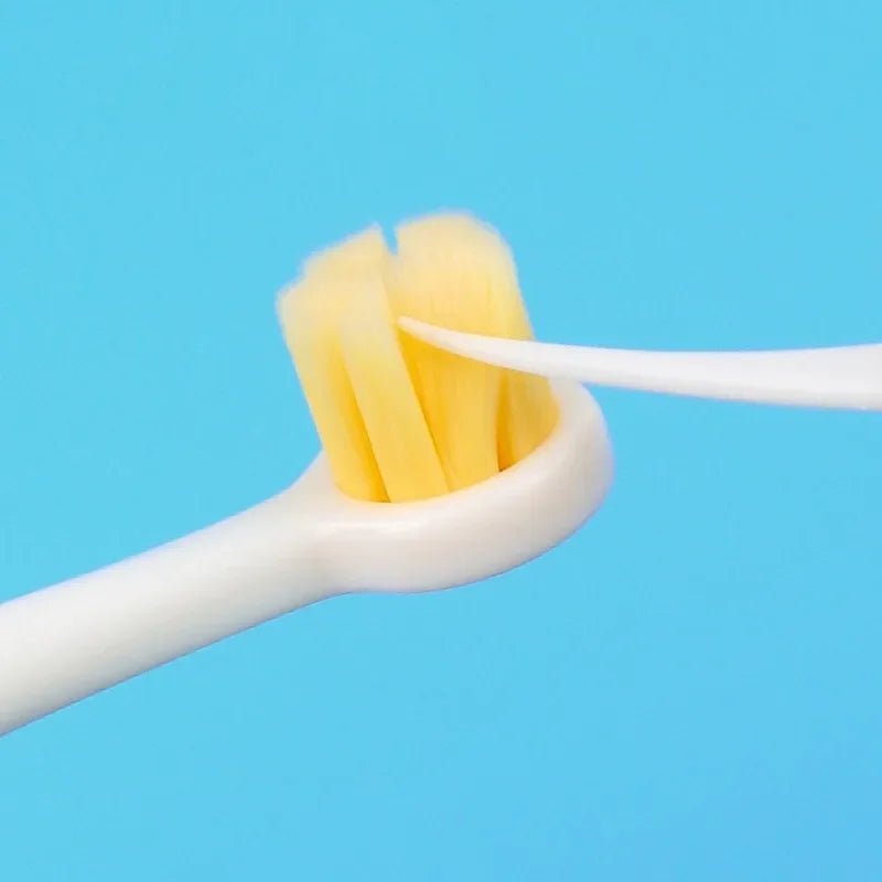 Brosse à dent pour bébé - Cigogne et bébé