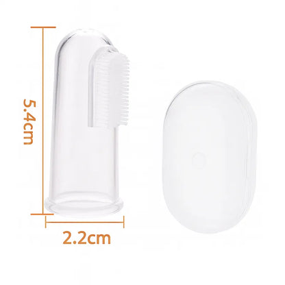 dimensions brosse à dents en silicone pour bébé