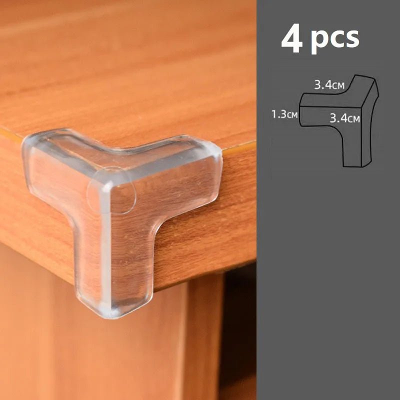 Cache coin de table bébé - Cigogne et bébé