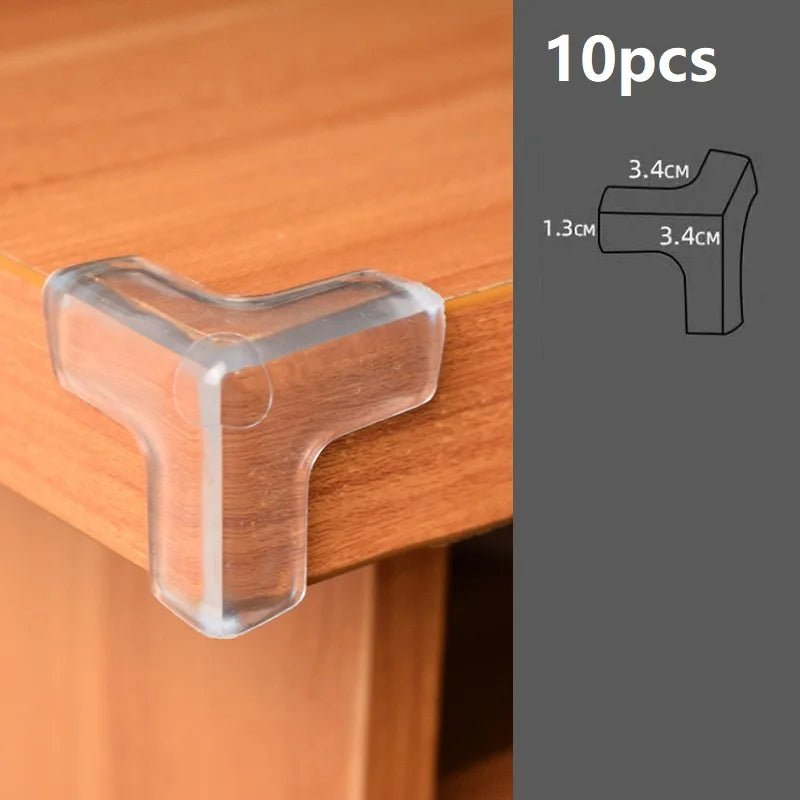 Cache coin de table bébé - Cigogne et bébé