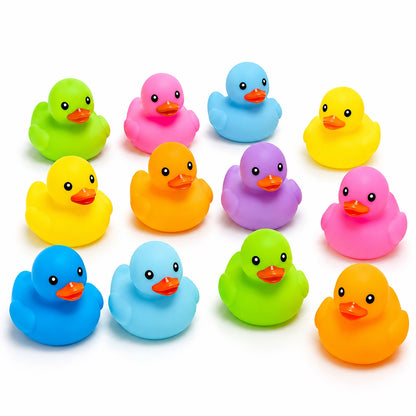 Canards de bain colorés pour bébé – Jouets flottants