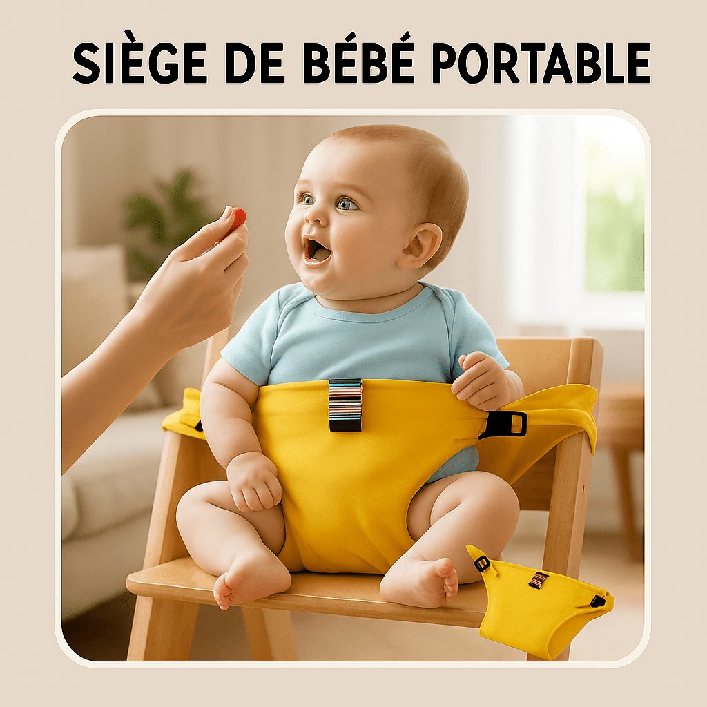 Chaise bebe | portable - Cigogne et bébé