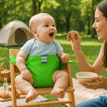 Chaise bebe | portable - Cigogne et bébé