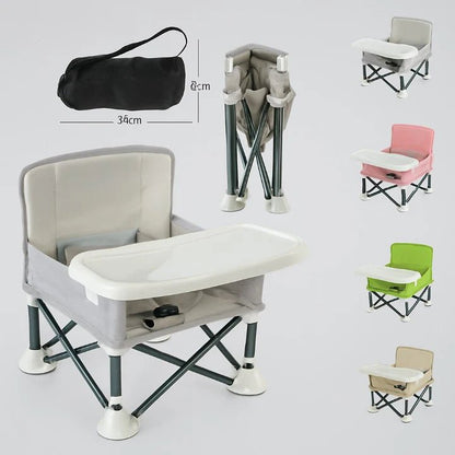 Chaise de voyage bébé pliable - Cigogne et bébé