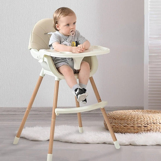 Chaise haute pour bébé - Cigogne et bébé