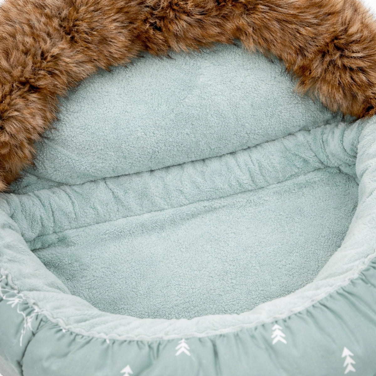 Intérieur chancelière bébé doublure chaude douce pour poussette hiver confort thermique