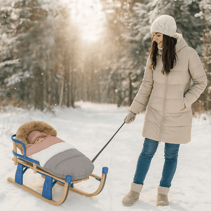Chancelière | poussette universelle - Cigogne et bébé