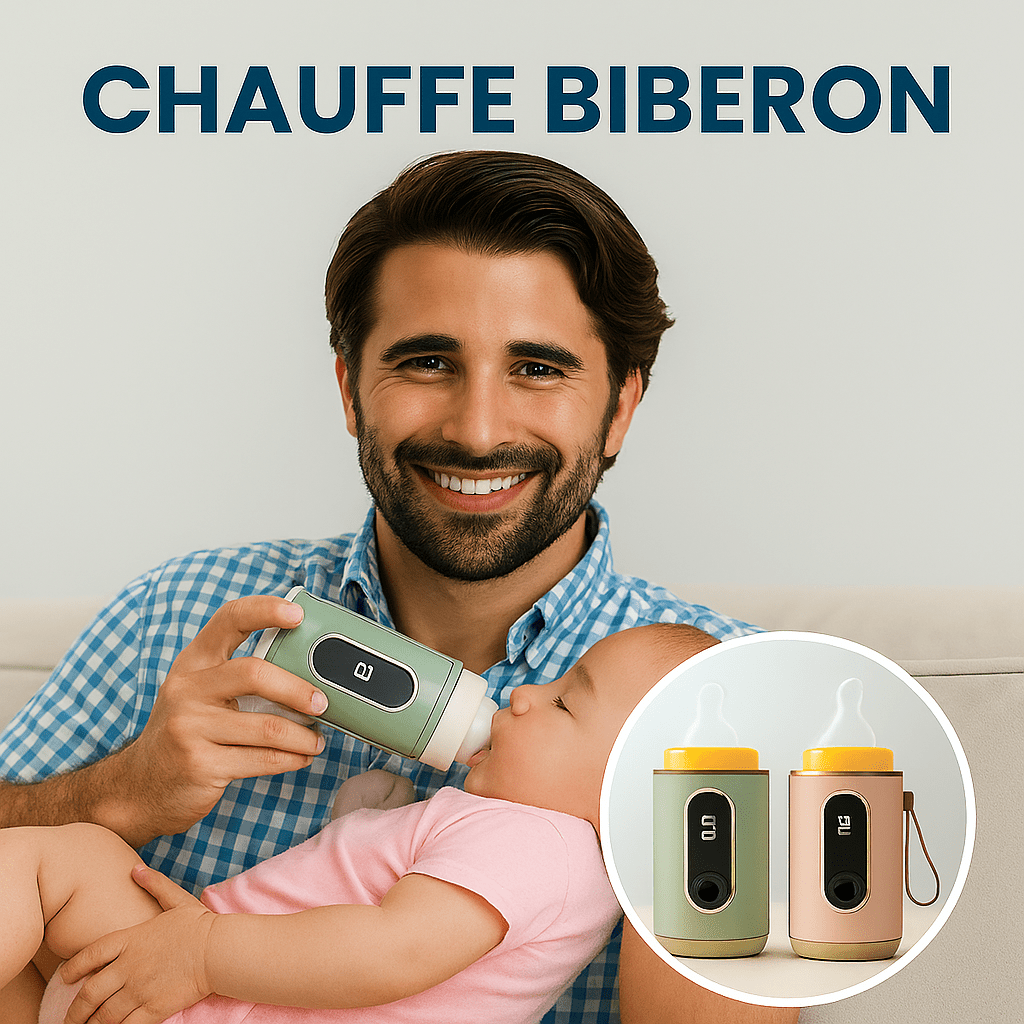 Chauffe biberon - Cigogne et bébé