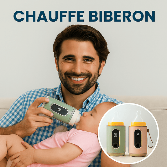Chauffe biberon - Cigogne et bébé