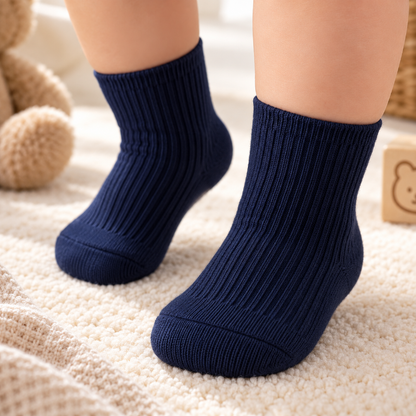 Chaussettes bébé antidérapantes – lot de 3 paires