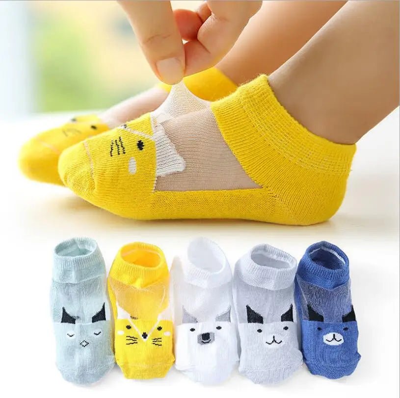 Chaussettes pour bébé - Cigogne et bébé
