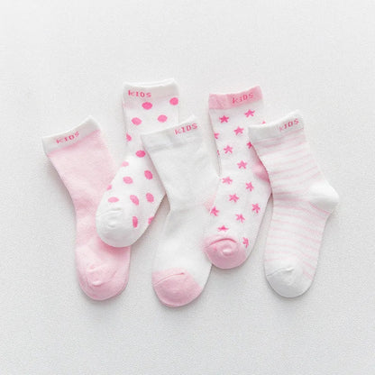 Chaussettes pour bébé - Cigogne et bébé