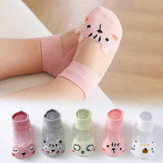 Chaussettes pour bébé - Cigogne et bébé